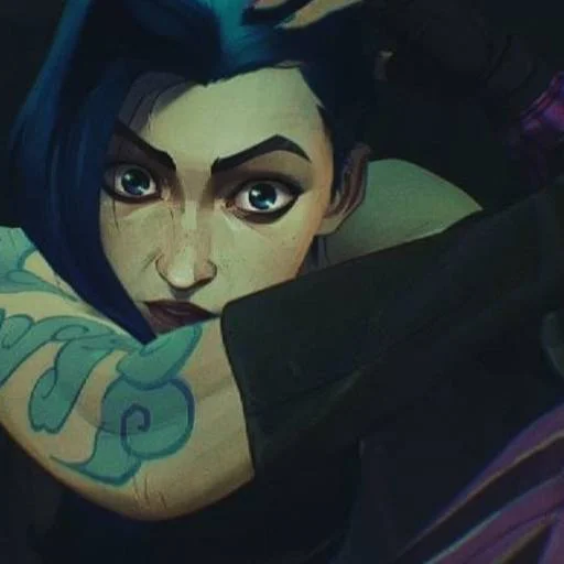 😠 Стикер «Vi x Jinx» для Telegram