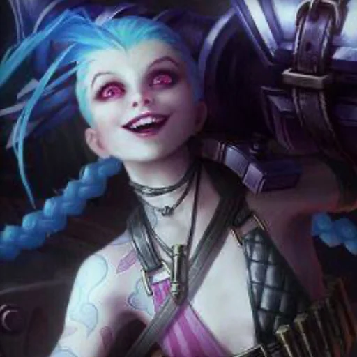 😄 Стикер «Vi x Jinx» для Telegram