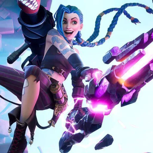 😃 Стикер «Vi x Jinx» для Telegram