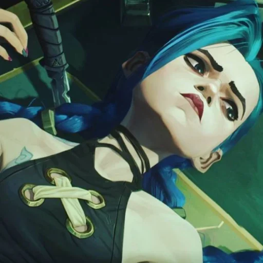 😟 Стикер «Vi x Jinx» для Telegram