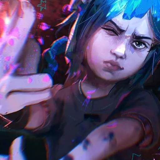 🔫 Стикер «Vi x Jinx» для Telegram