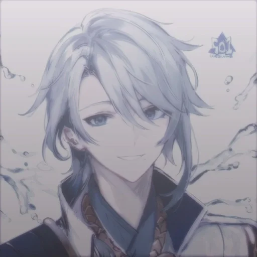 😁 Стикер «Ayato Kamisato» для Telegram