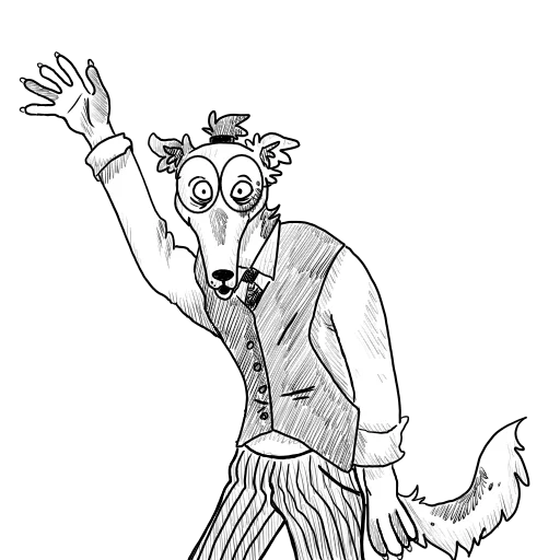 🗾 Стикер «Chaotic Aardwin» для Telegram