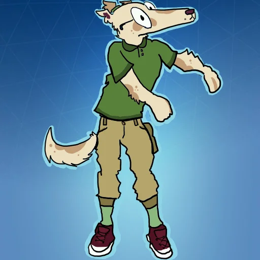 🕺 Стикер «Chaotic Aardwin» для Telegram