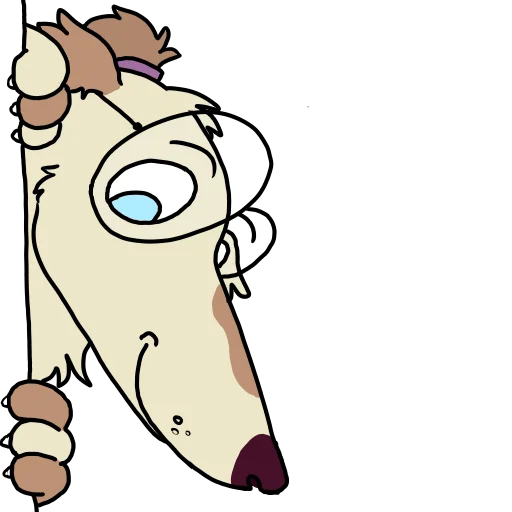 👀 Стикер «Chaotic Aardwin» для Telegram