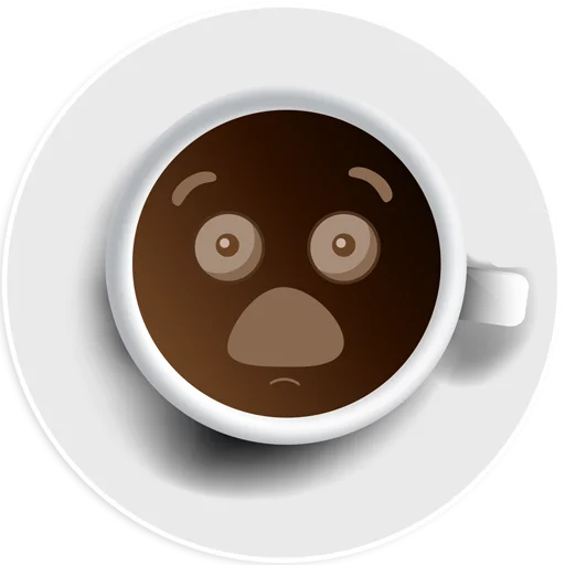 😮 Стикер «Abaryhien Coffee» для Telegram