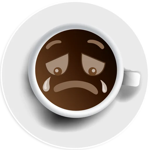 😭 Стикер «Abaryhien Coffee» для Telegram