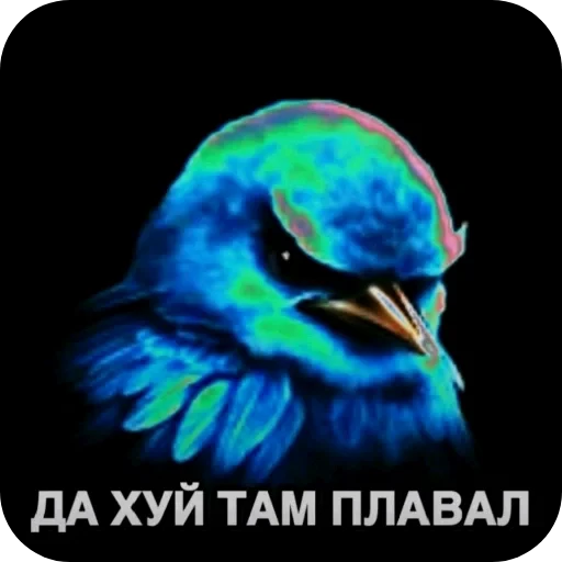 🐦 Стикер «ÐÐ±Ð°ÑÐ´Ð½Ð° ð°» для Telegram