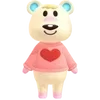 Стикер 23 🌟 Набор эмоджи по игре «Animal Crossing New Horizons ACNH»
