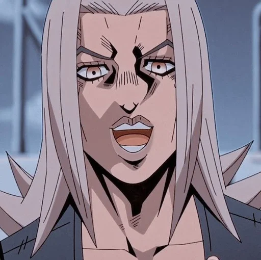 🔊 Стикер «Leone Abbacchio» для Telegram