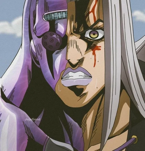 🔊 Стикер «Leone Abbacchio» для Telegram