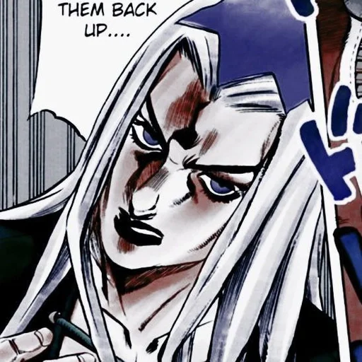 🔊 Стикер «Leone Abbacchio» для Telegram