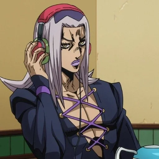 🔊 Стикер «Leone Abbacchio» для Telegram