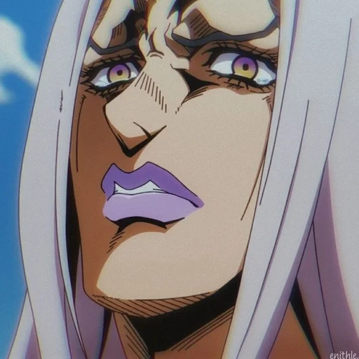 🔊 Стикер «Leone Abbacchio» для Telegram