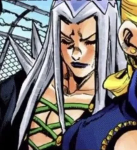 🔊 Стикер «Leone Abbacchio» для Telegram