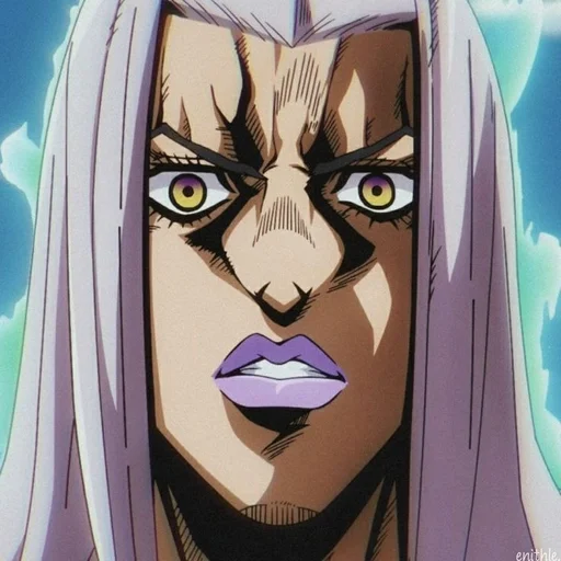 🔊 Стикер «Leone Abbacchio» для Telegram