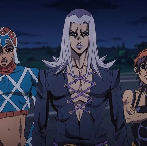 🔊 Стикер «Leone Abbacchio» для Telegram