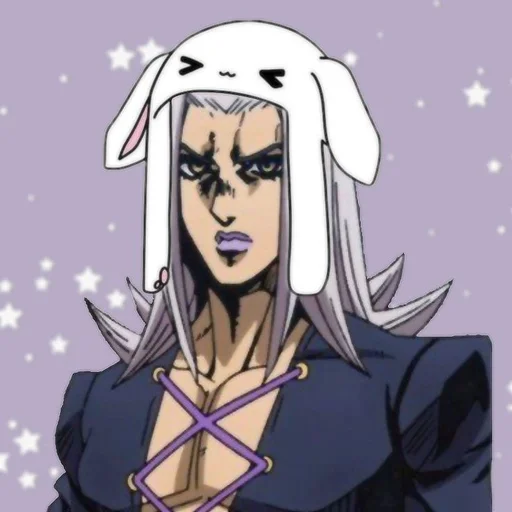 🔊 Стикер «Leone Abbacchio» для Telegram