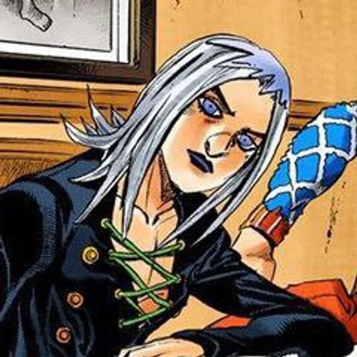 🔊 Стикер «Leone Abbacchio» для Telegram