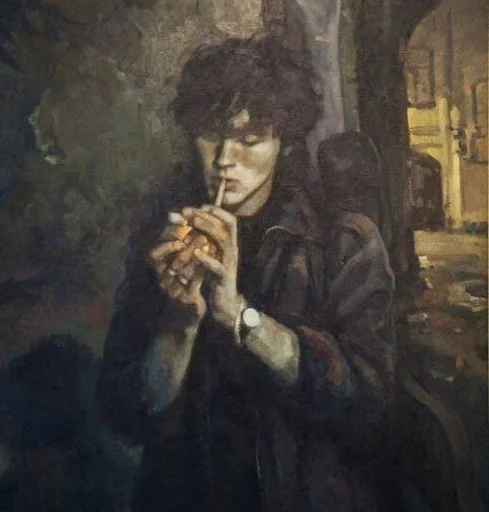 🚬 Стикер «Виктор Цой» для Telegram