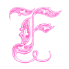🔤 Эмодзи «Pink Glitter Alphabet» для Telegram