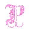 🔤 Эмодзи «Pink Glitter Alphabet» для Telegram