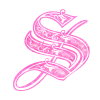 🔤 Эмодзи «Pink Glitter Alphabet» для Telegram