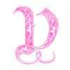 🔤 Эмодзи «Pink Glitter Alphabet» для Telegram