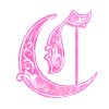 🔤 Эмодзи «Pink Glitter Alphabet» для Telegram