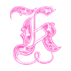 🔤 Эмодзи «Pink Glitter Alphabet» для Telegram