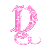 🔤 Эмодзи «Pink Glitter Alphabet» для Telegram