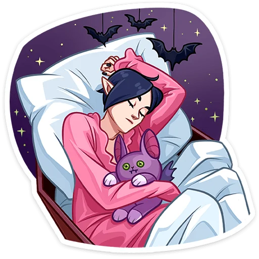 😴 Стикер «Авель» для Telegram