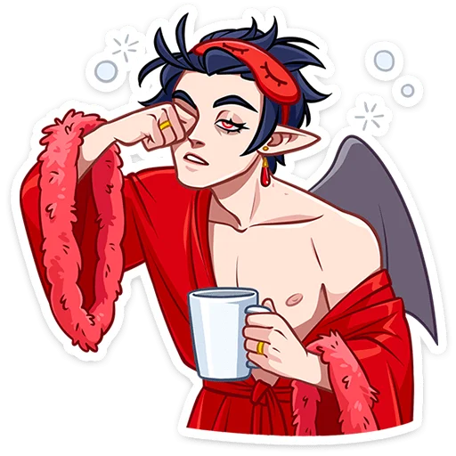 🥱 Стикер «Авель» для Telegram