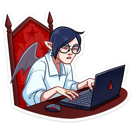 💻 Стикер «Авель» для Telegram