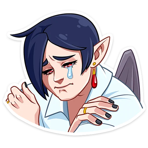 ☹ Стикер «Авель» для Telegram