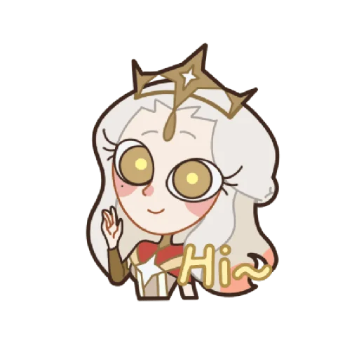 🙋 Стикер «AFK ARENA Awakened Belinda» для Telegram