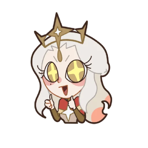 Стикерпак AFK ARENA Awakened Belinda для Telegram — скачать
