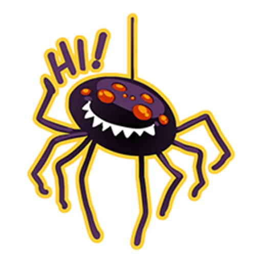 👋 Стикер «Annu Blue&;s Halloween Emoticons (Fia)» для Telegram