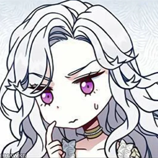 ⚪️ Стикер «Abigail» для Telegram