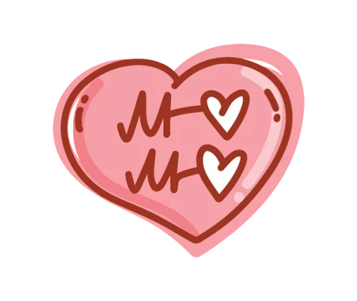 ❤️ Стикер «Про любовь» для Telegram