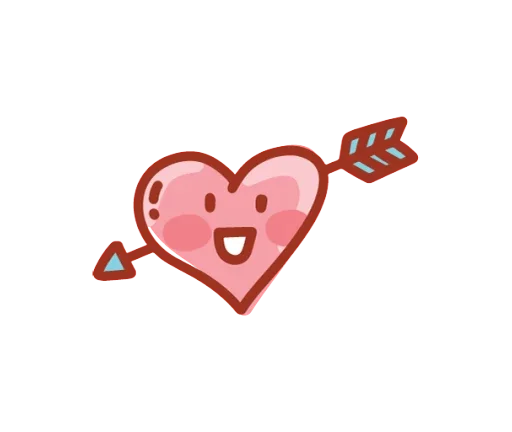 💘 Стикер «Про любовь» для Telegram