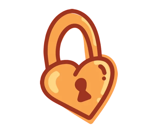 🔐 Стикер «Про любовь» для Telegram