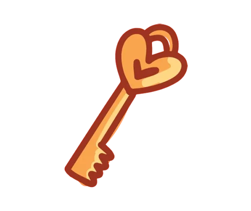 🔑 Стикер «Про любовь» для Telegram