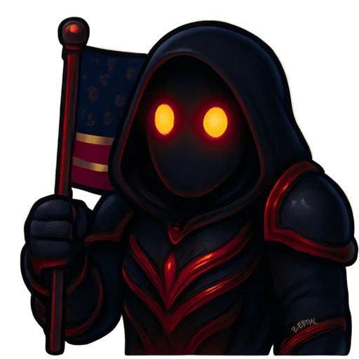 🇺🇸 Стикер «Abraxas Deimos» для Telegram
