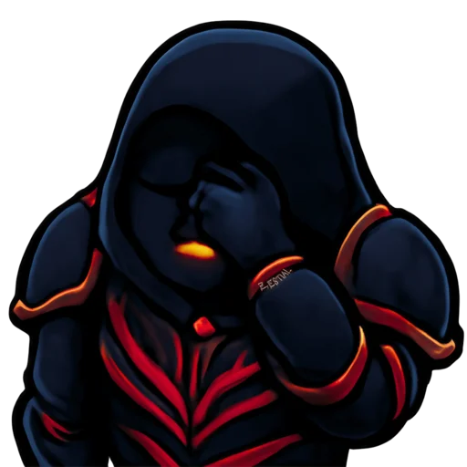 😑 Стикер «Abraxas Deimos» для Telegram
