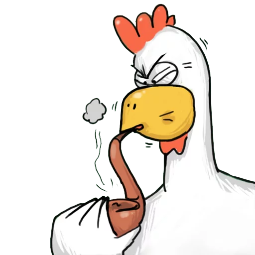 🐔 Стикер «Absurdoodles» для Telegram