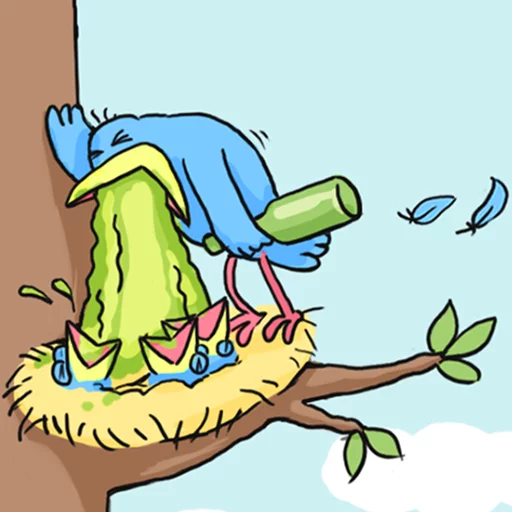 Стикерпак Absurdoodles для Telegram — скачать