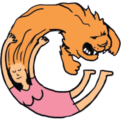 ♍ Стикер «Absurdoodles» для Telegram