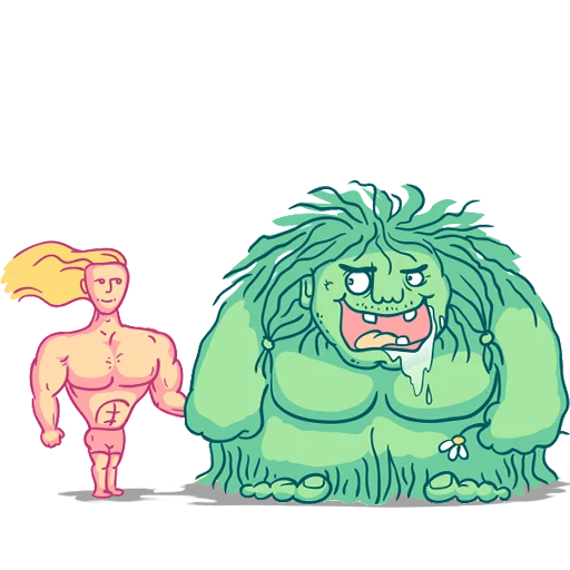 👫 Стикер «Absurdoodles» для Telegram