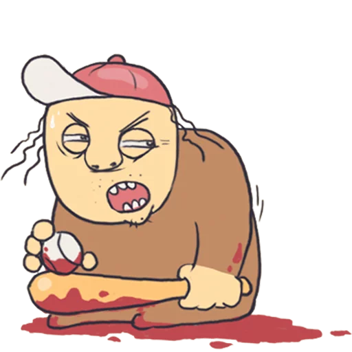 ⚾ Стикер «Absurdoodles» для Telegram